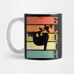 Retro Sloth Mug